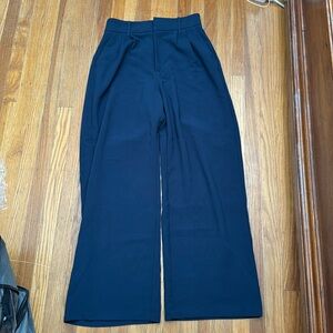 abercrombie tailored wide leg pant